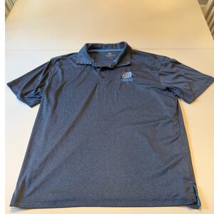 Colosseum North Carolina Tar Heels Polo Shirt‎ Mens L Performance Athletic Golf